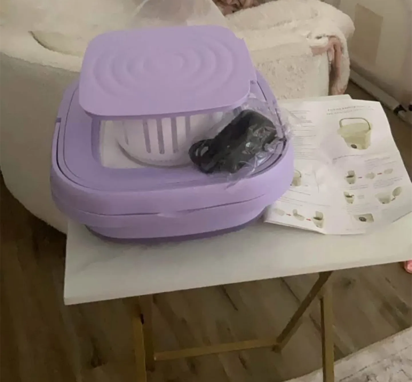 Portable Mini Washing Machine - Purple image indicator(3)