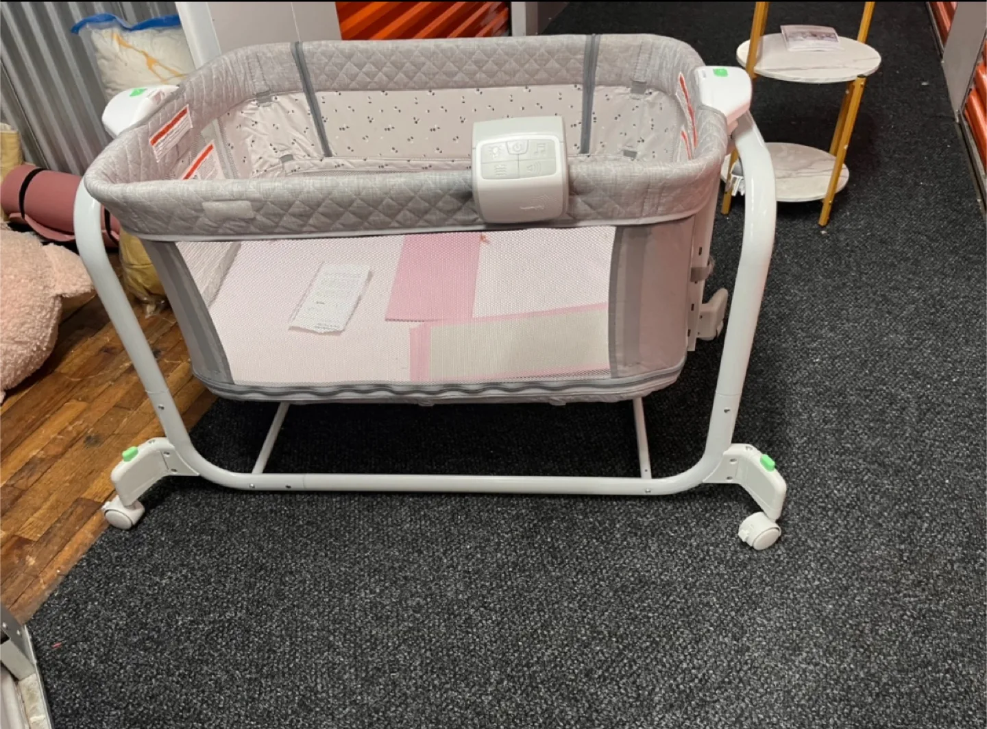 Ingenuity Dream Hero Starlight 3-in-1 Bassinet (NO HOOD) - Grey image indicator(2)