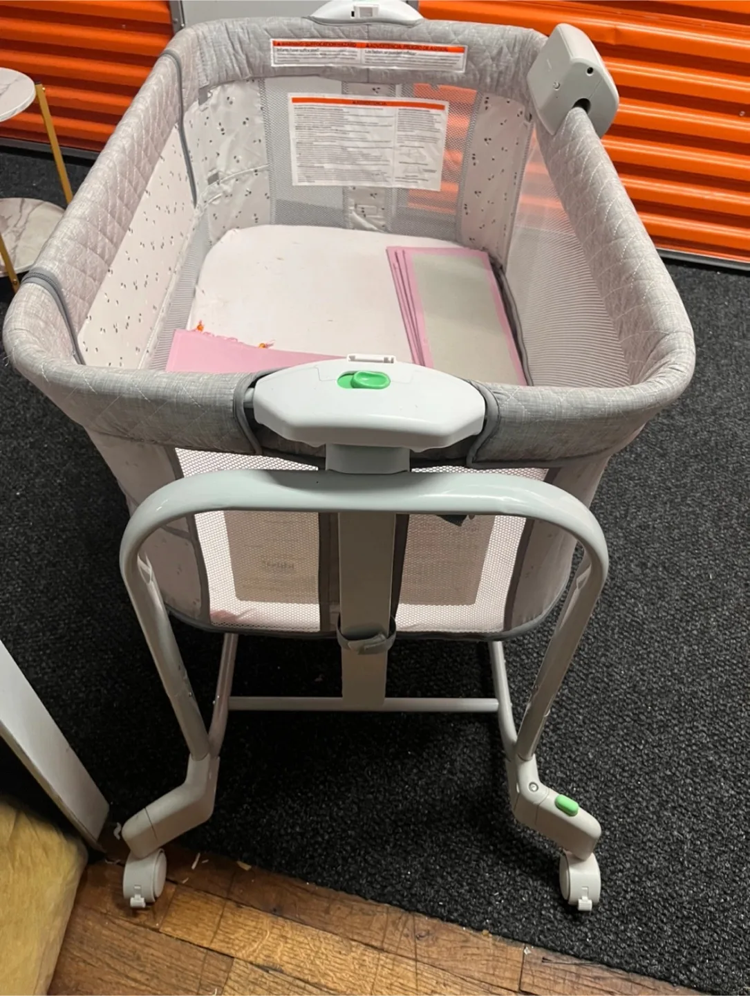 Ingenuity Dream Hero Starlight 3-in-1 Bassinet (NO HOOD) - Grey image indicator(4)