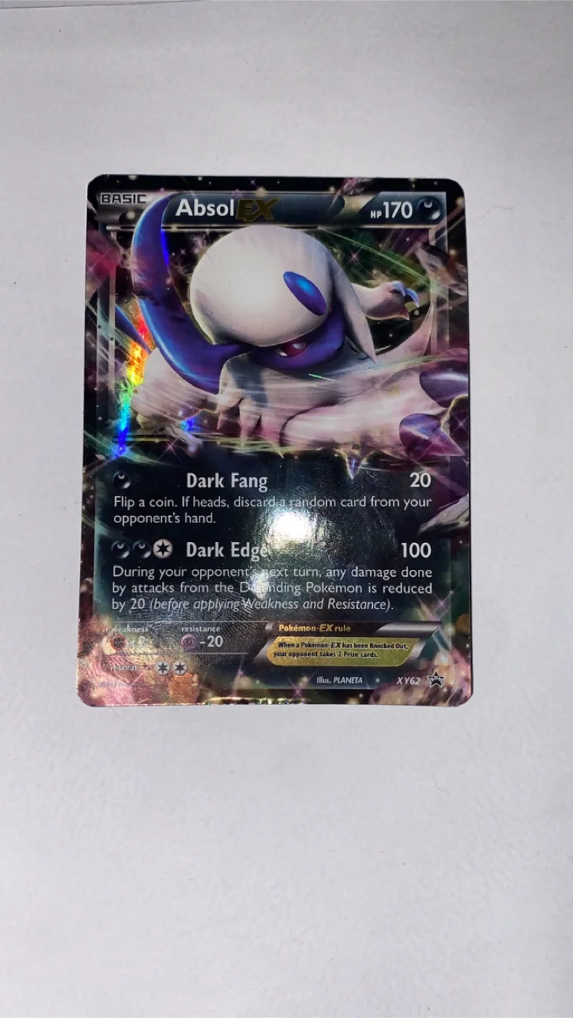 Absol EX Pokemon Card thumbnail