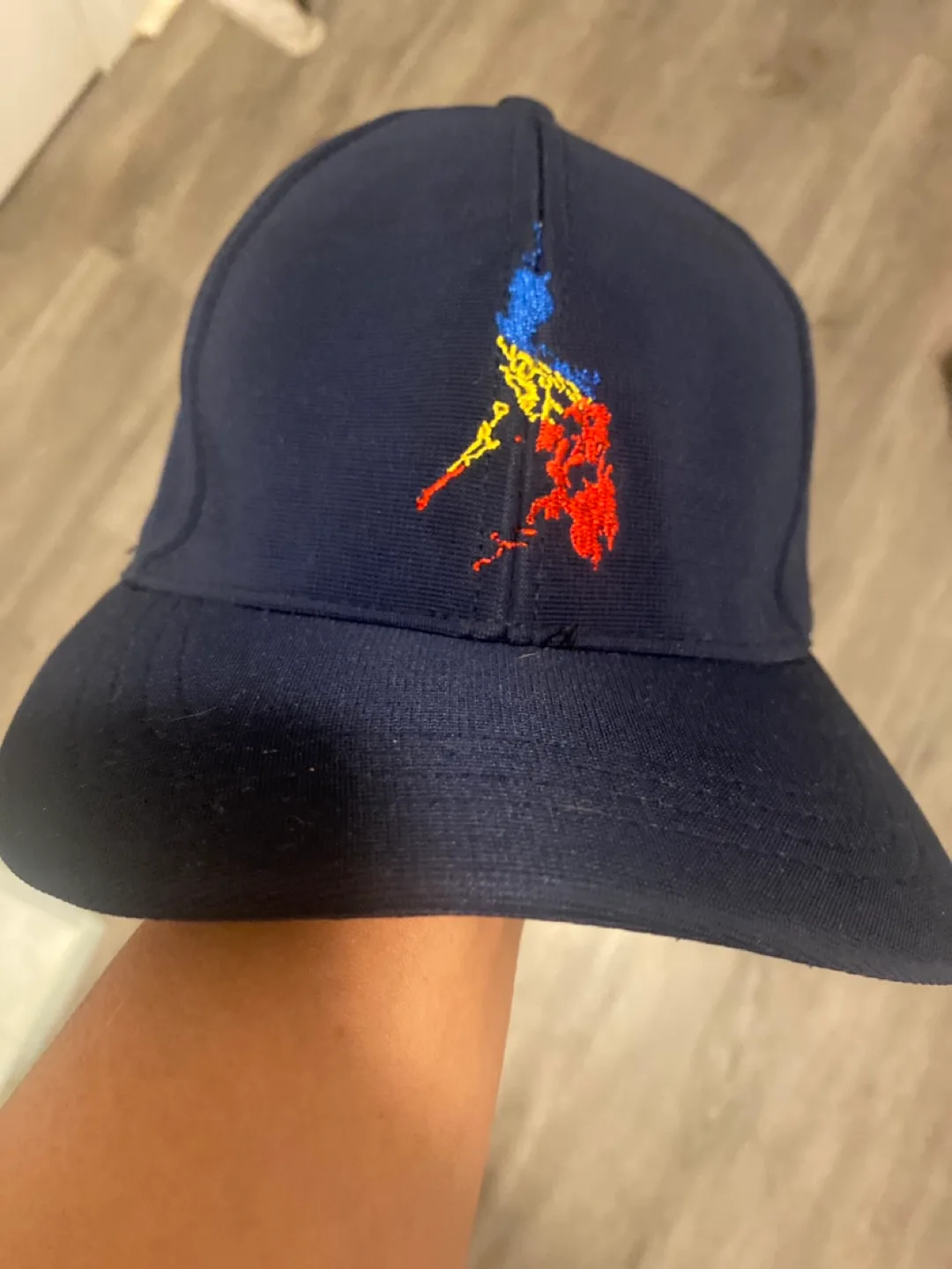 Navy Blue Cap with Philippines Flag thumbnail