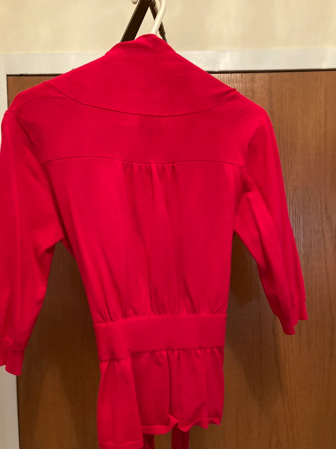 Fuchsia cardigan Size M image indicator(2)