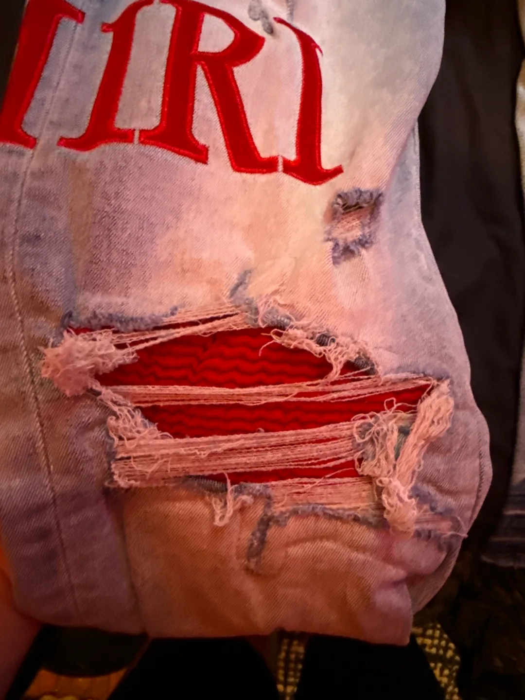 Amiri Distressed Denim Jeans image indicator(3)