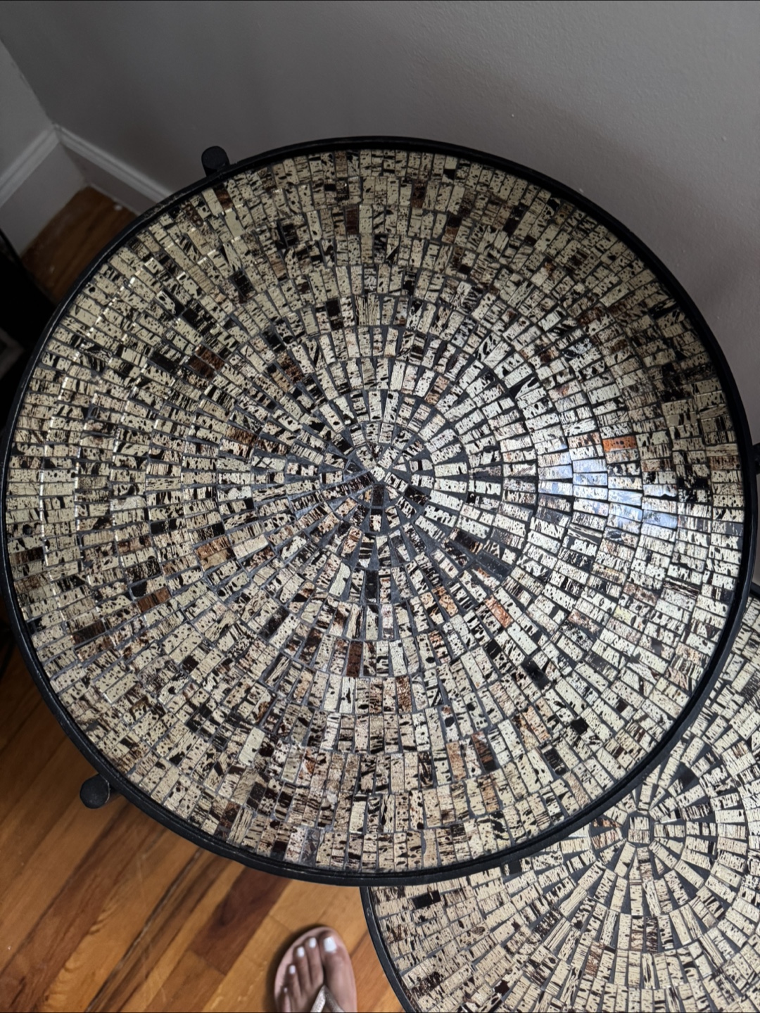 Nesting Side Tables - Mosaic Tile Top - photo 3