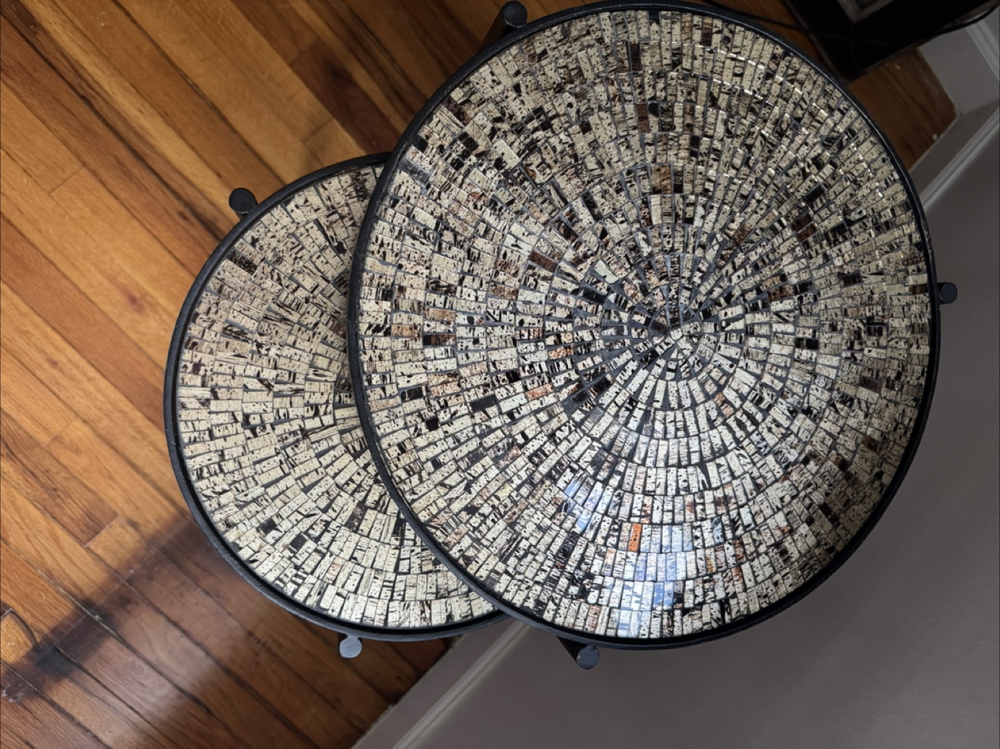Nesting Side Tables - Mosaic Tile Top - photo 2