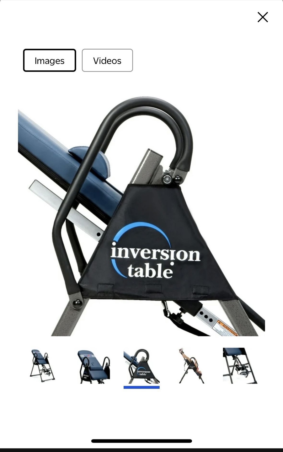 Ironman Inversion Table