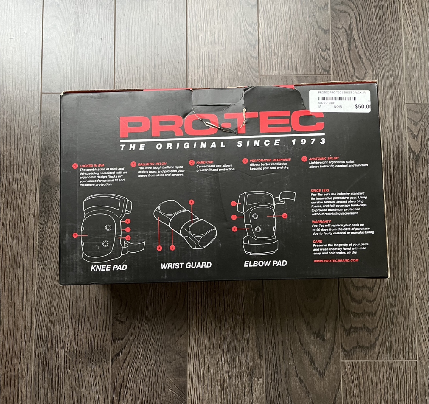 Pro-Tec Junior 3-Pack Skate/Street Pads - New - photo 3