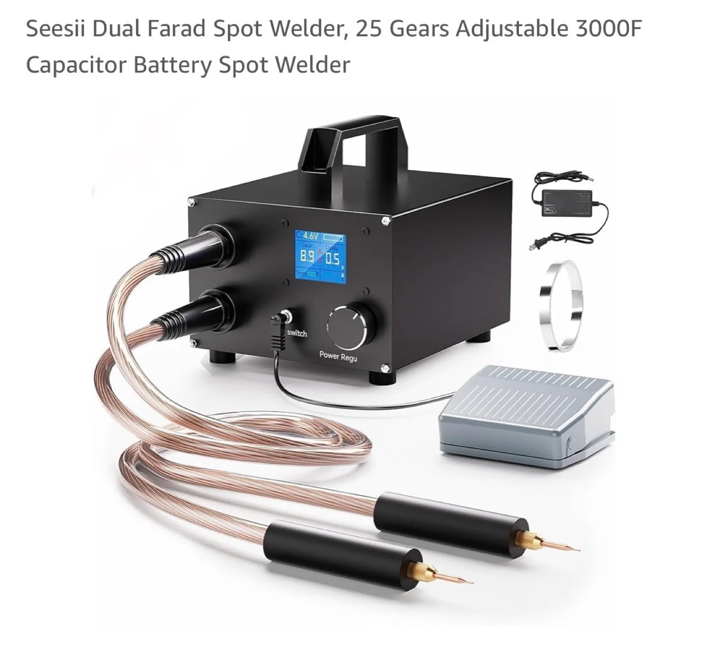 Seesii Dual Farad Spot Welder - Like New! thumbnail