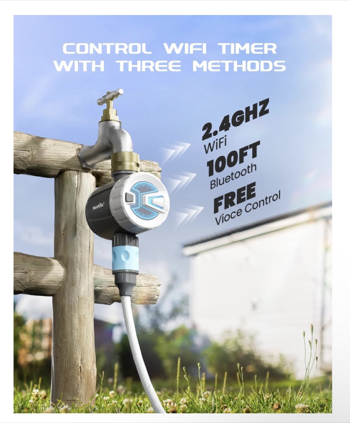 RainPoint WiFi Water Timer - Smart Irrigation Controller - photo 2