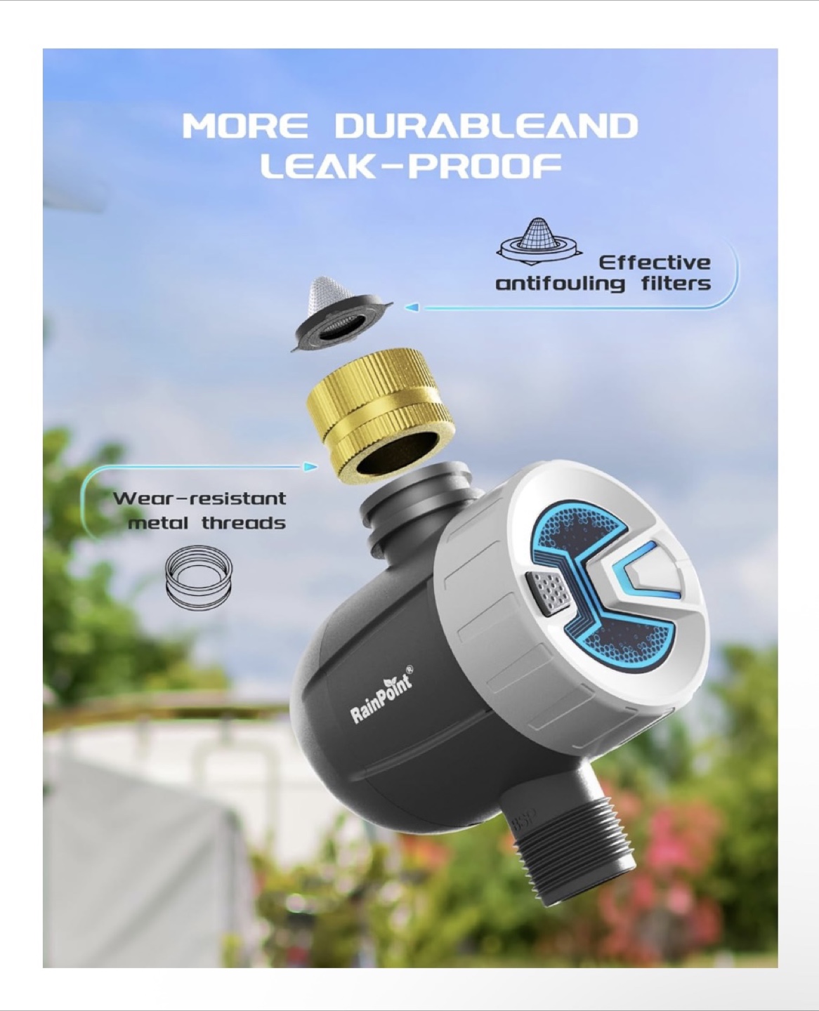 RainPoint WiFi Water Timer - Smart Irrigation Controller - photo 3