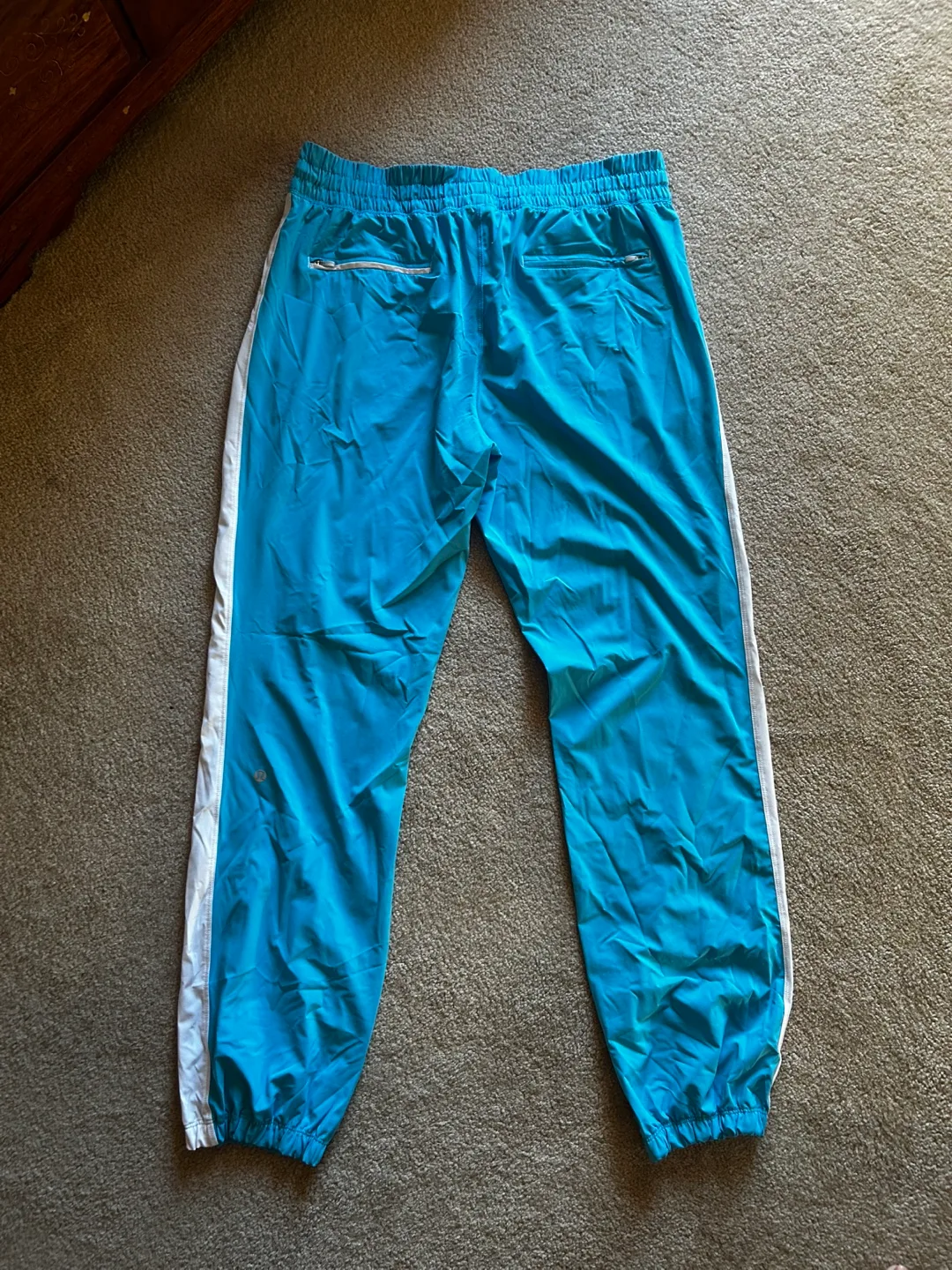 Lululemon Athletica Blue Track Pants - Size 12 image indicator(2)
