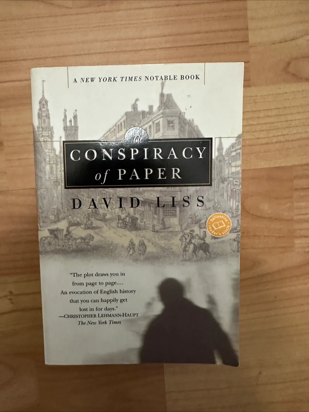A Conspiracy of Paper by David Liss thumbnail
