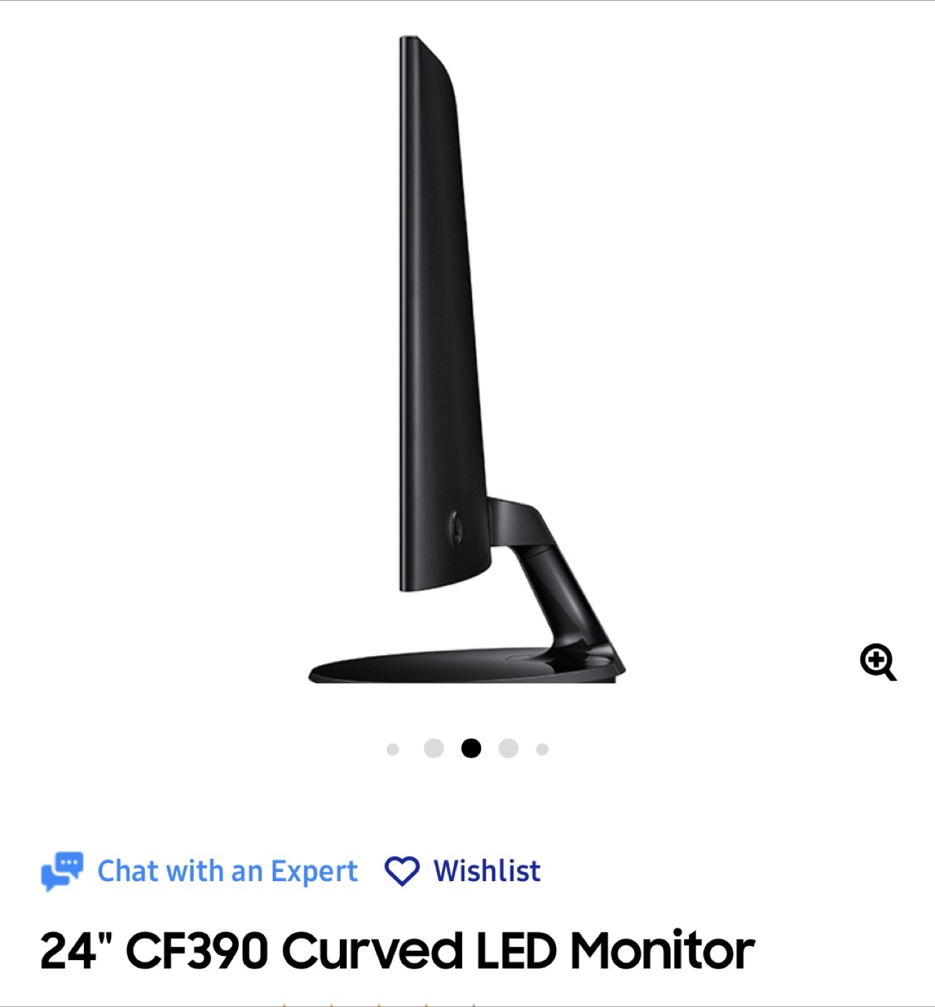 Samsung CF390 24" Curved LED Monitor - photo 3
