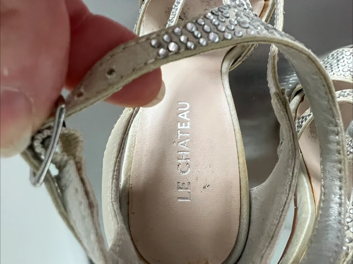 Le Chateau Embellished Heels thumbnail