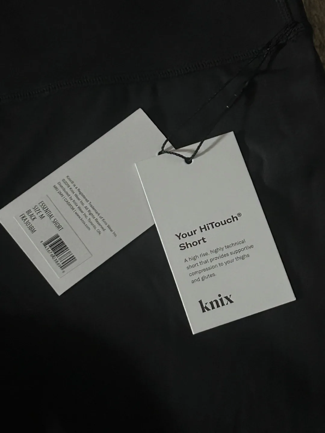 Knix HiTouch Short - Size M - Black image indicator(2)
