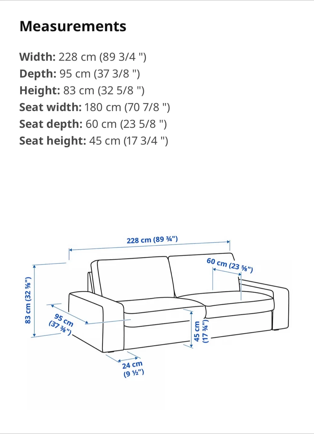 IKEA Kivik Sofa - Tresund Light Beige image indicator(5)