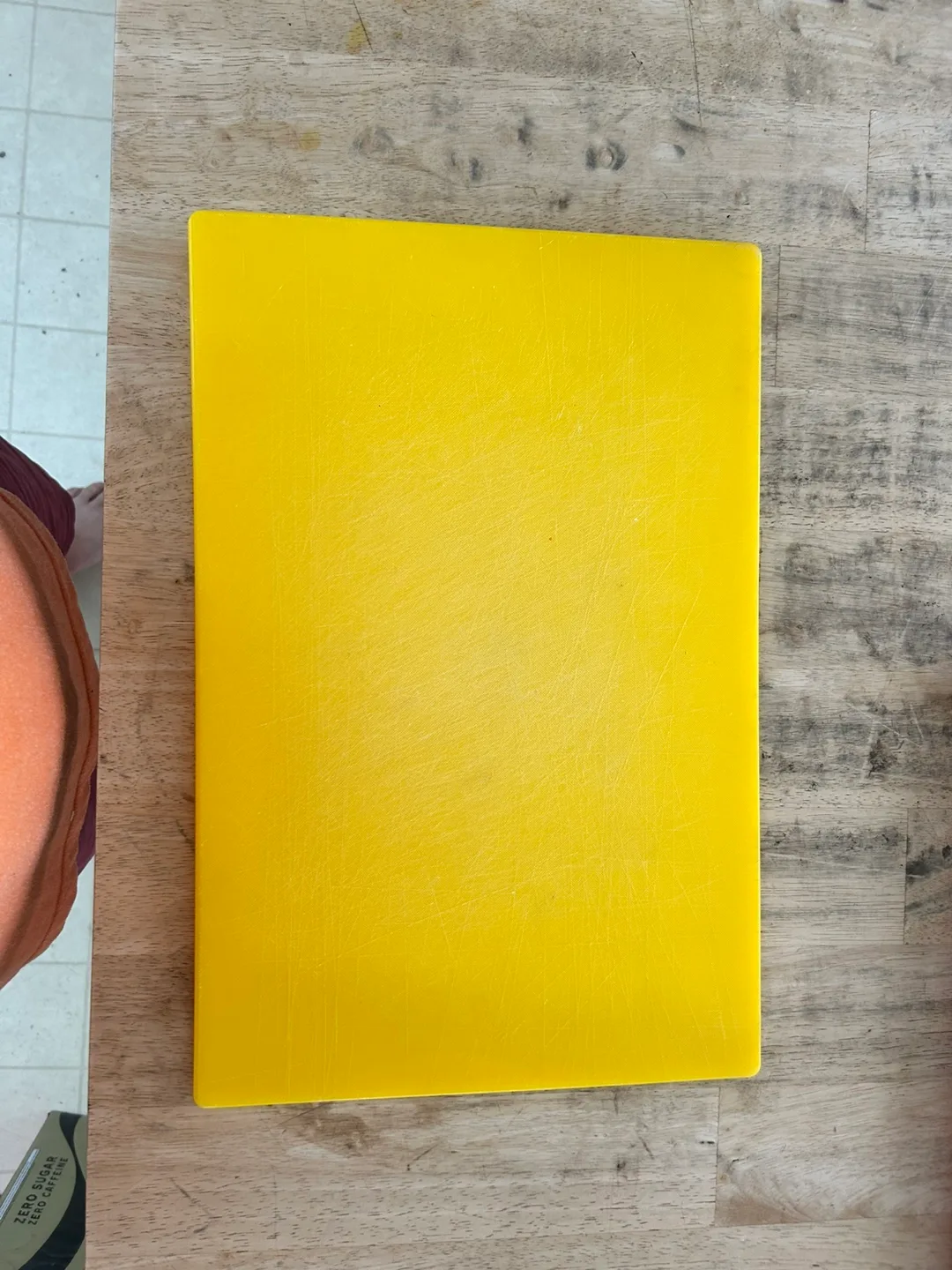 Yellow Cutting Board 12 x 18 thumbnail