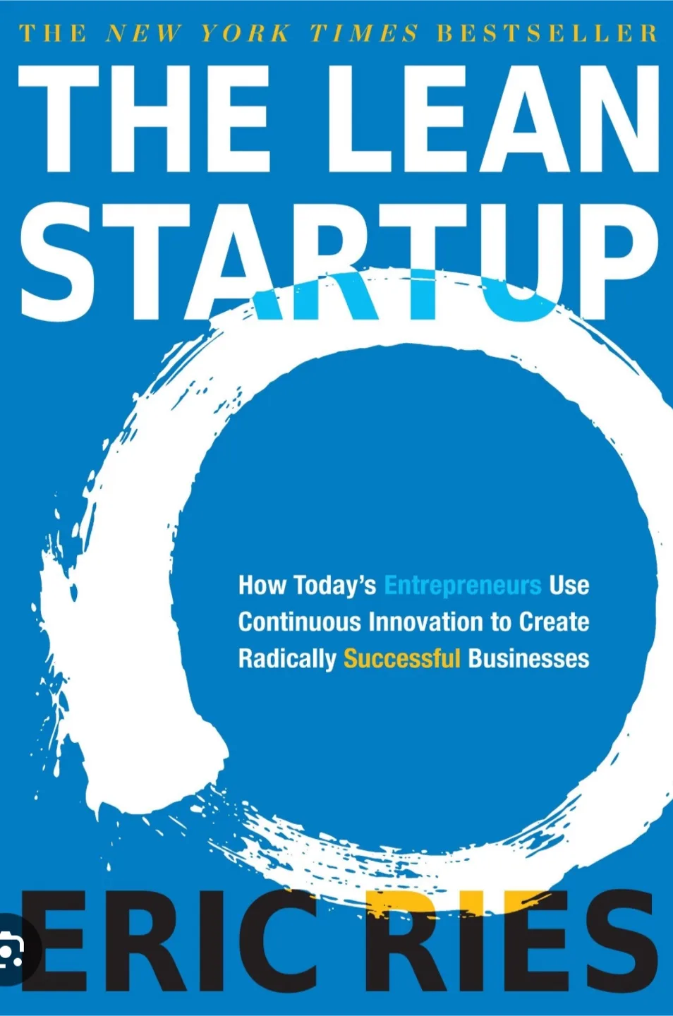 Book “The Lean Startup” by Eric Ries thumbnail