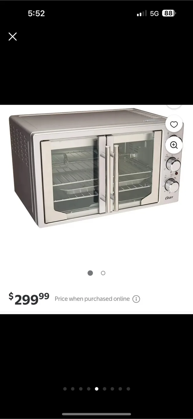 Oster Toaster Oven/Grille-Pain Four thumbnail