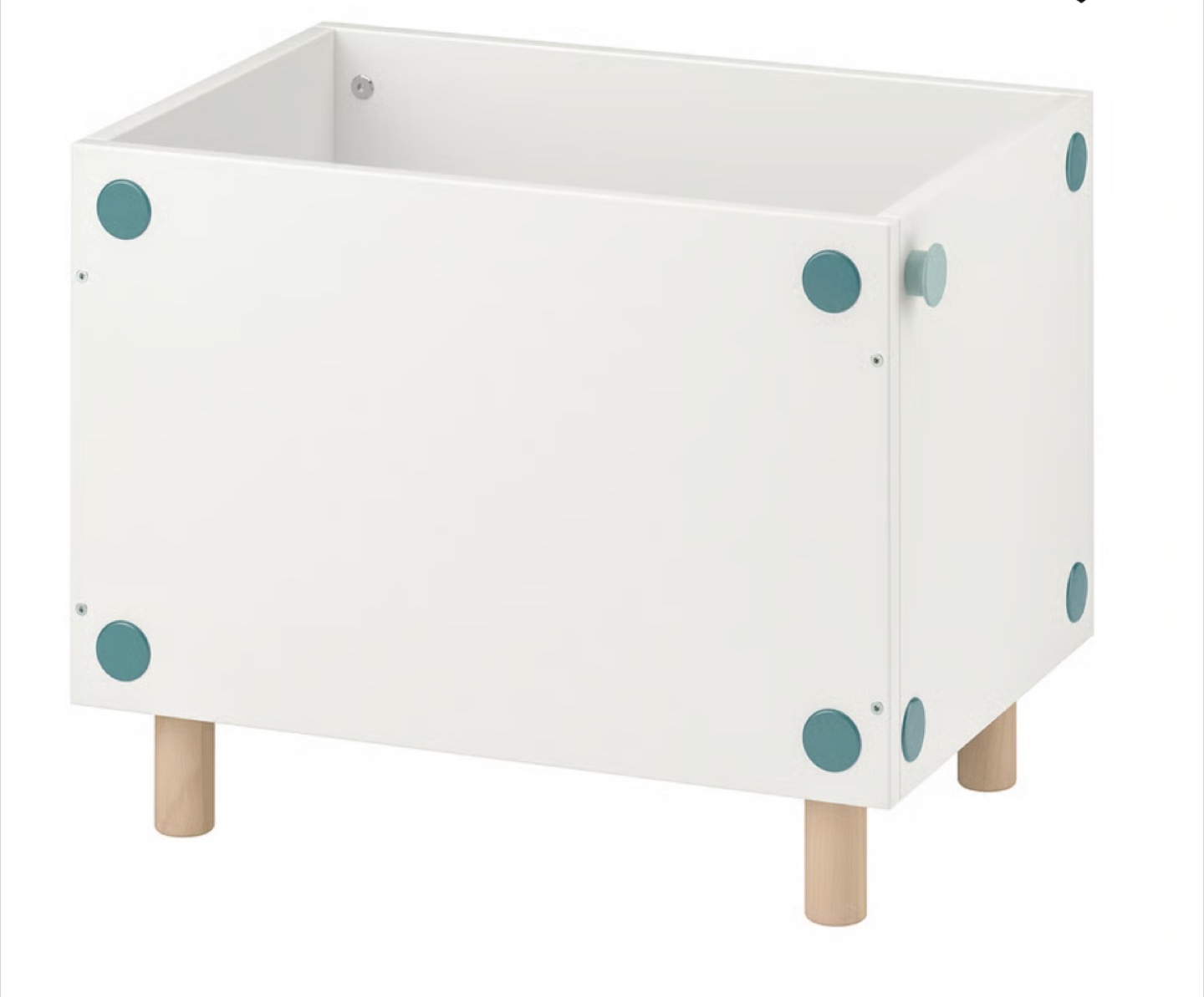 IKEA SMUSSLA Nightstand/Shelf Unit - White - photo 5