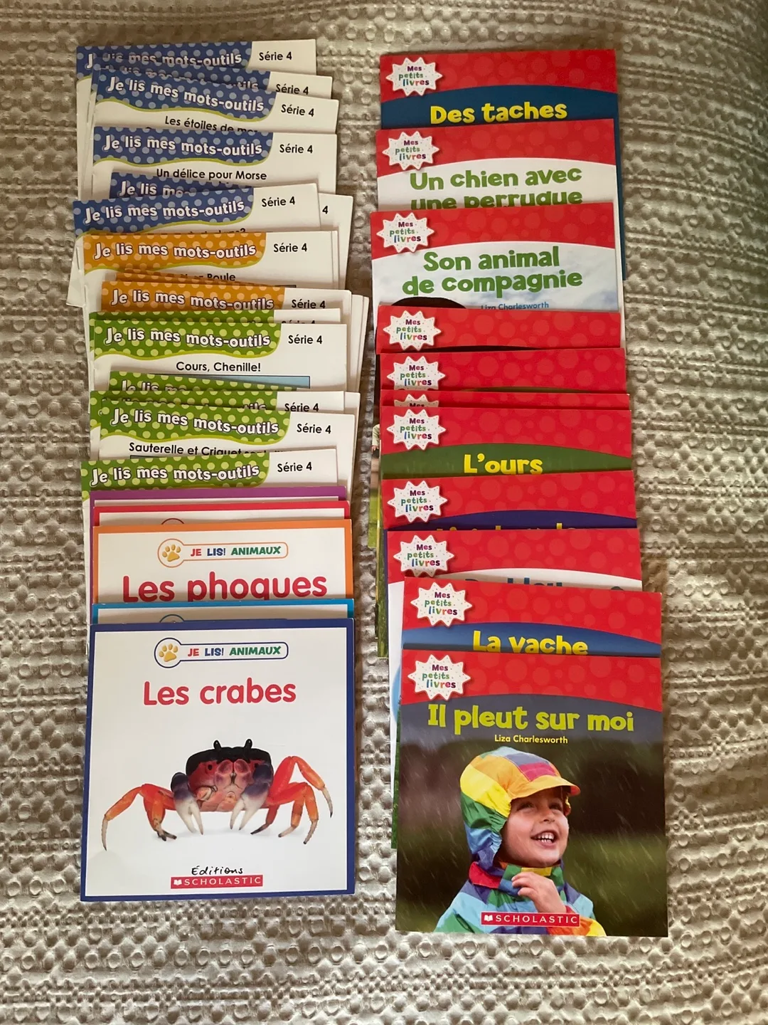 35 Scholastic French Reading Books Set thumbnail