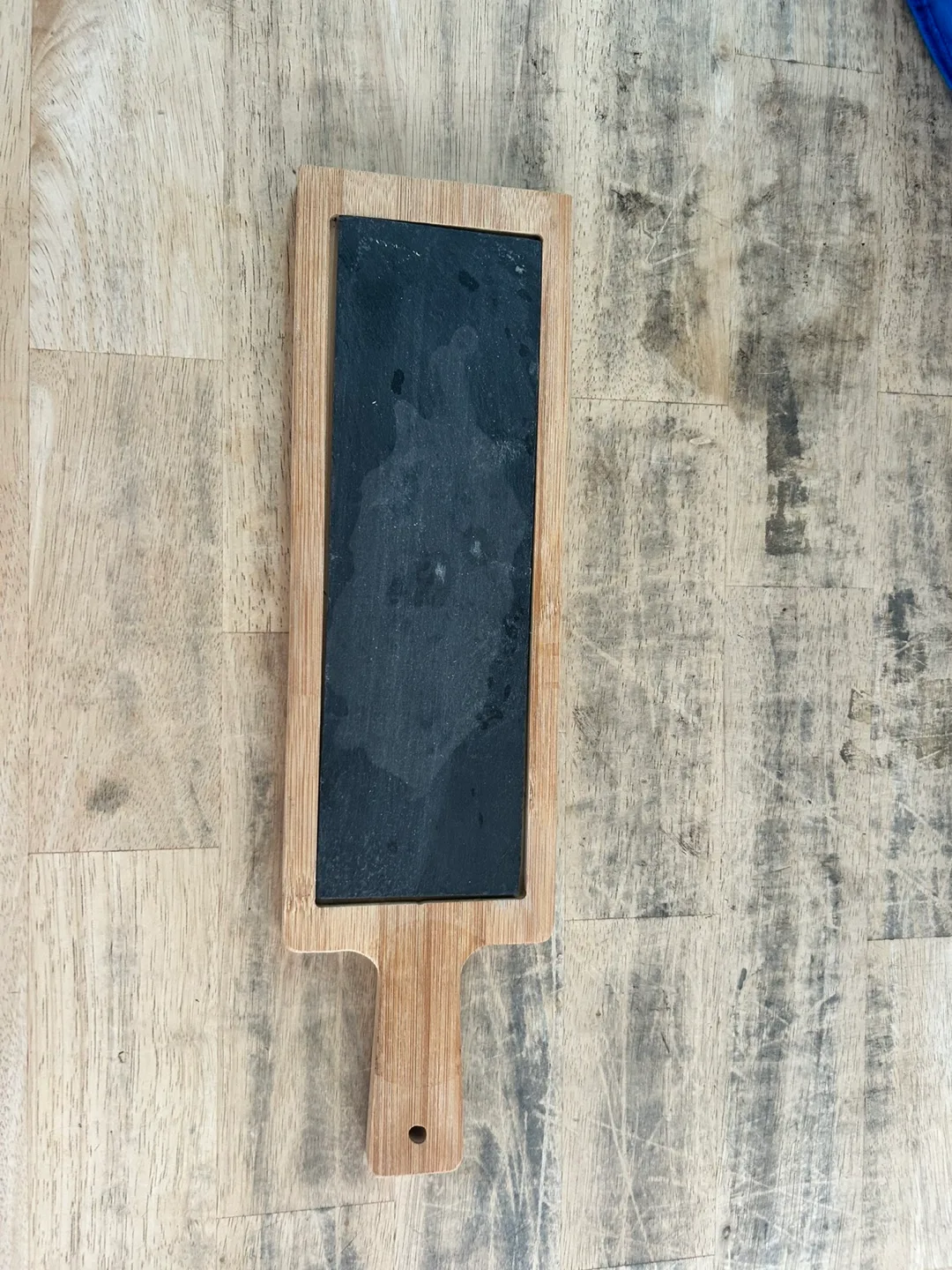 Slate and Bamboo Serving Paddle thumbnail