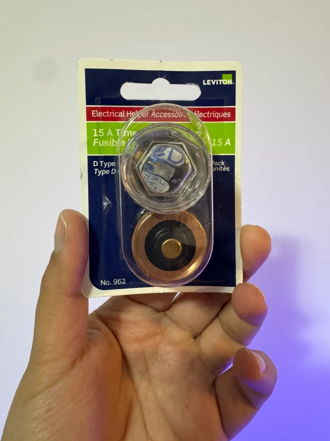 Leviton 15A Time Delay Fuses - Type D thumbnail