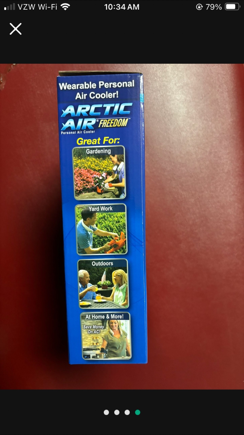 Arctic Air Freedom Personal Air Cooler - New in Box! - photo 4
