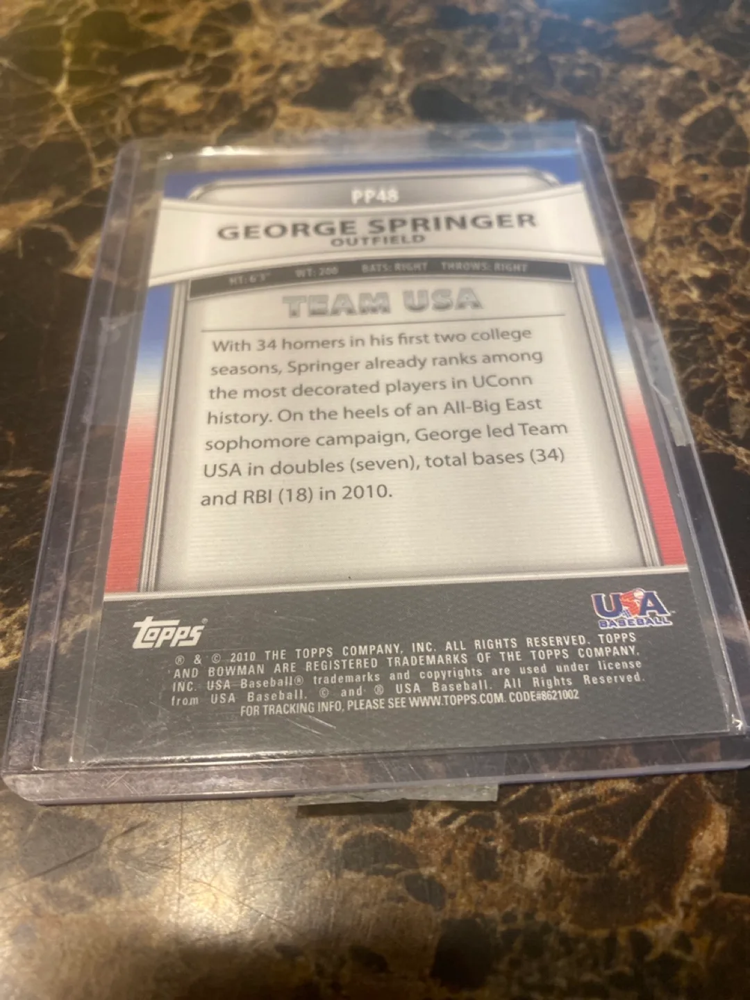 George Springer Baseball Card image indicator(2)