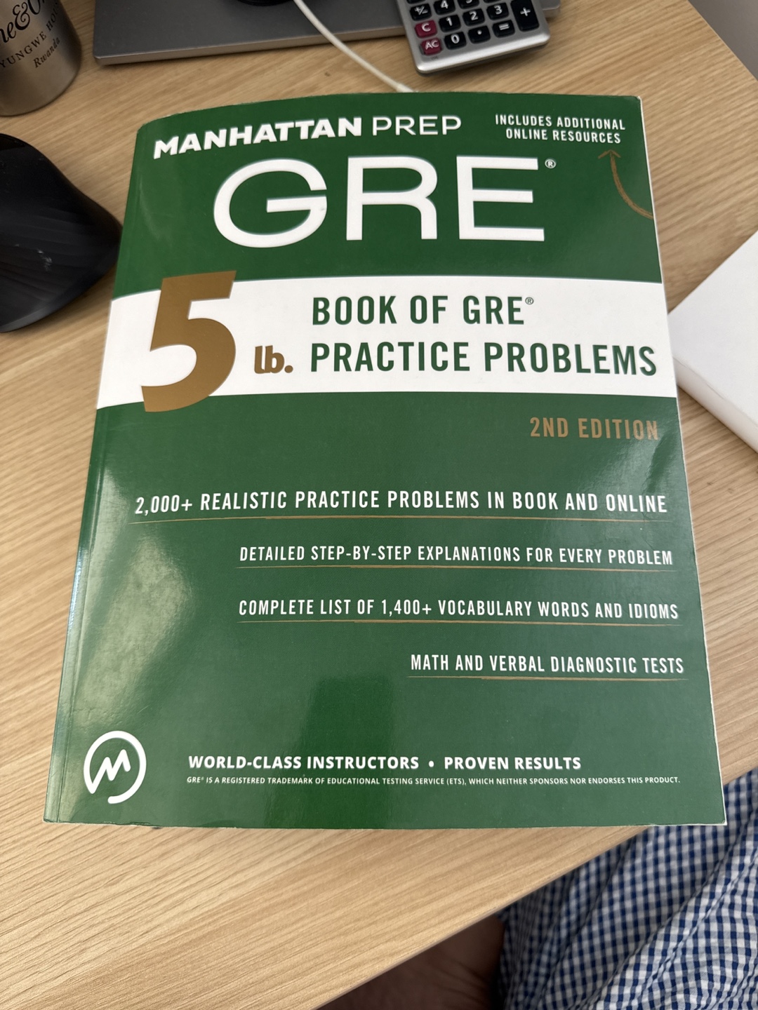 Manhattan Prep GRE 5 lb. Book of Practice Problems