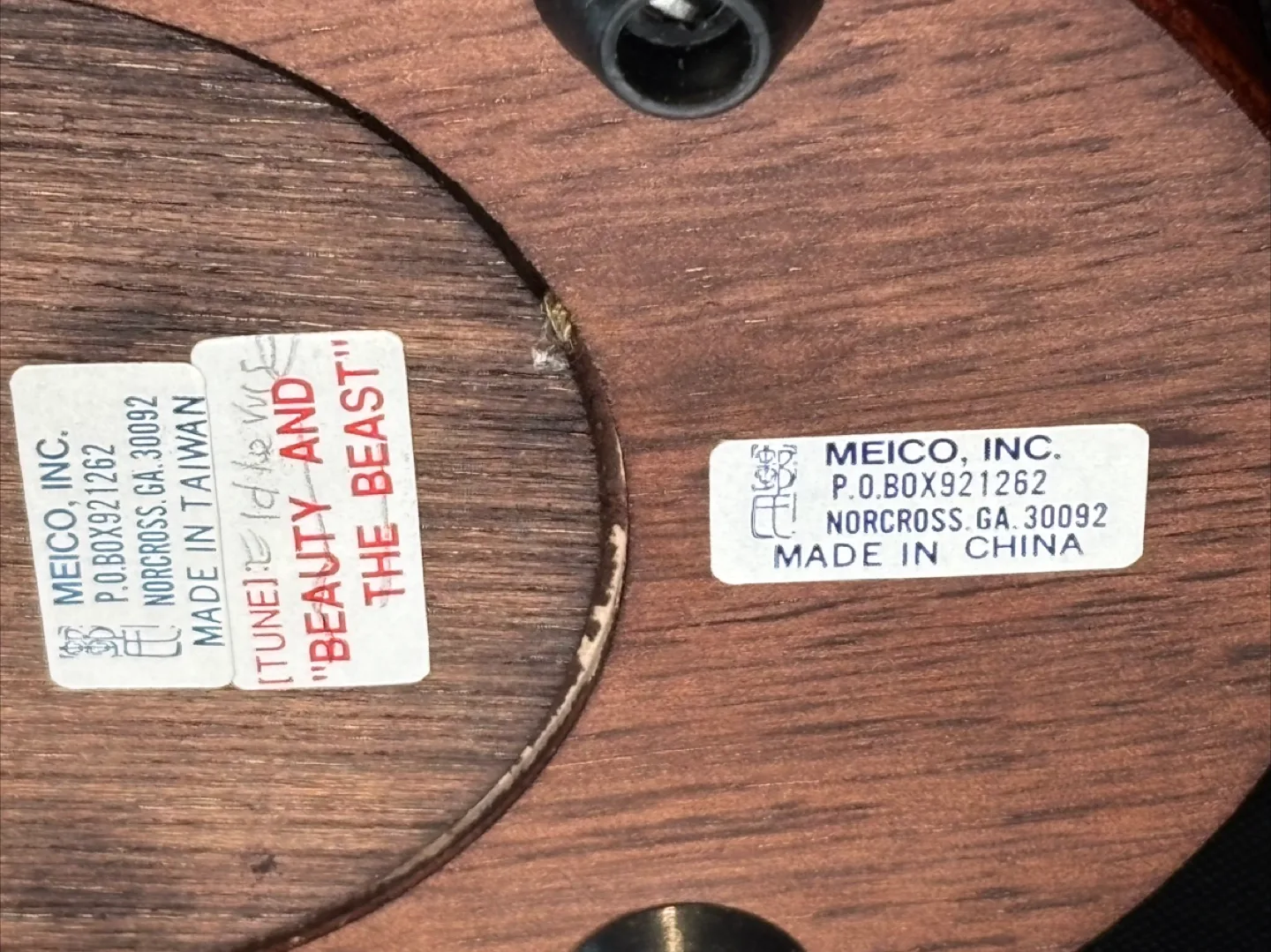 SOLD - Vintage 1993 Meico Magnolia music box image indicator(5)