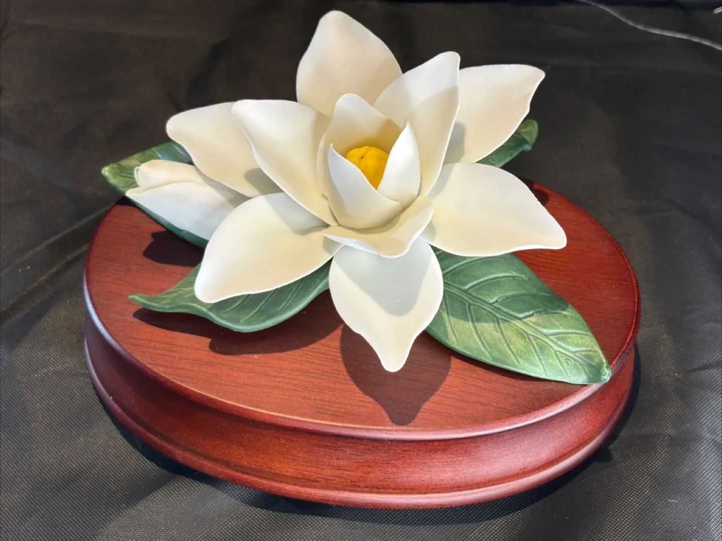 Vintage 1993 Meico Magnolia music box thumbnail