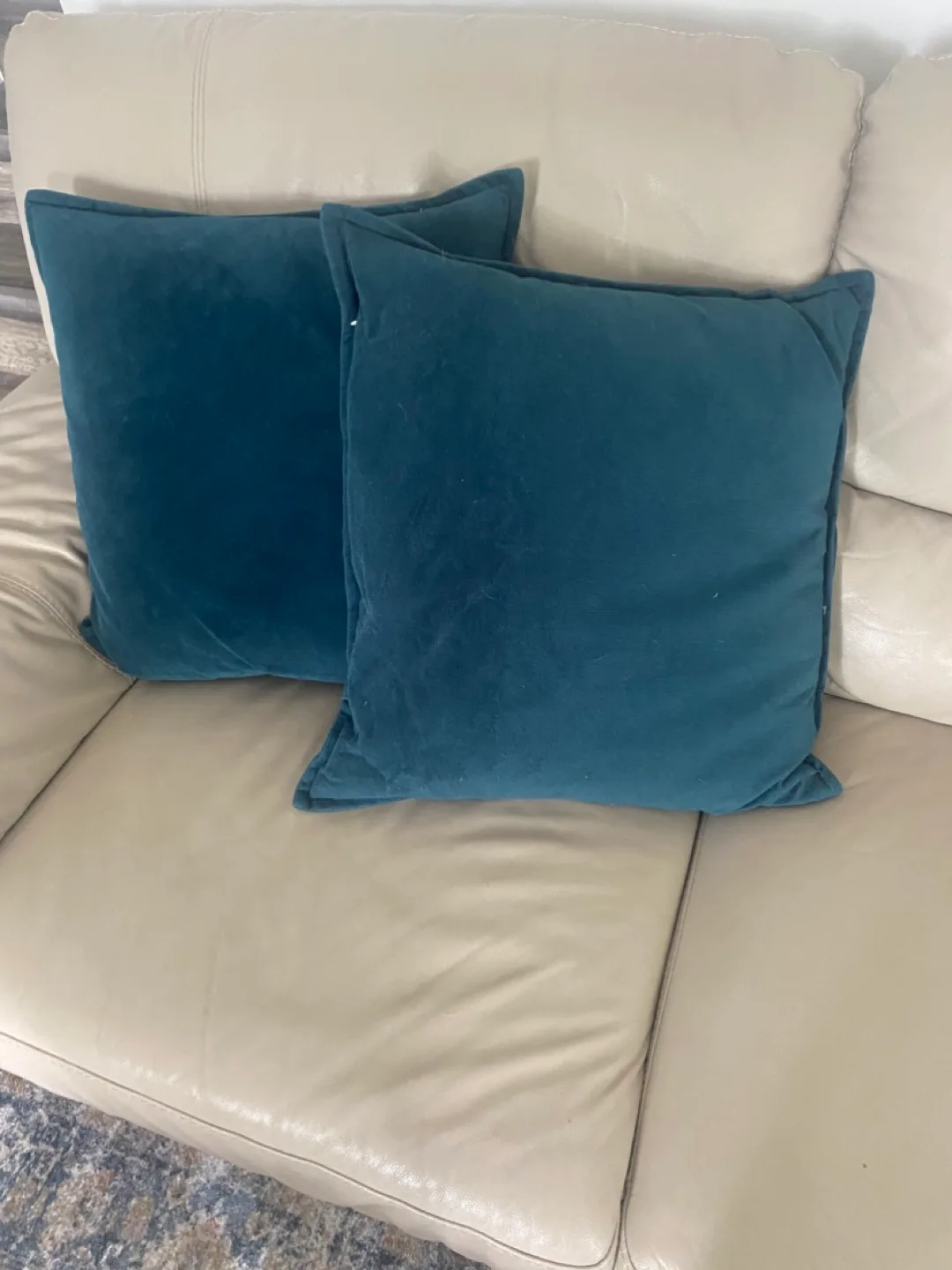 Down throw pillows thumbnail