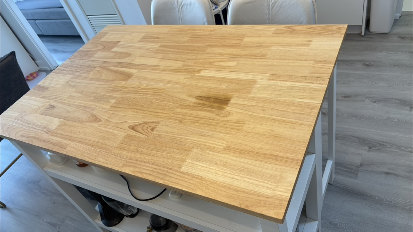 Wood Top Kitchen Island - photo 2