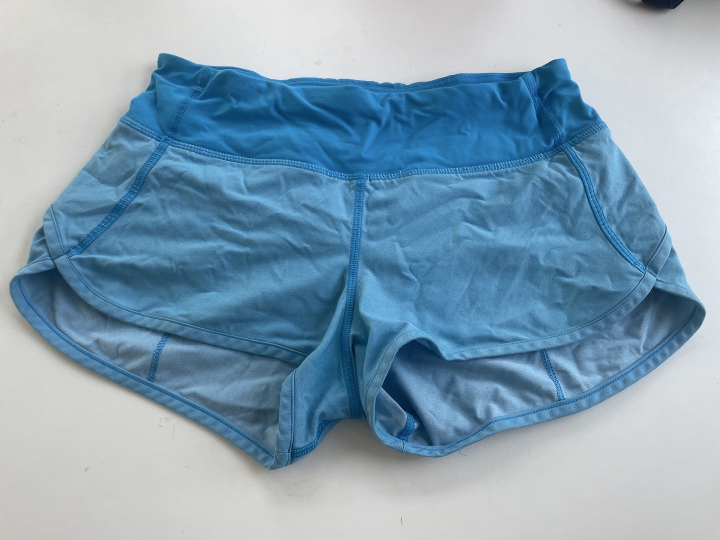 Lululemon Blue Running Shorts - Size 2