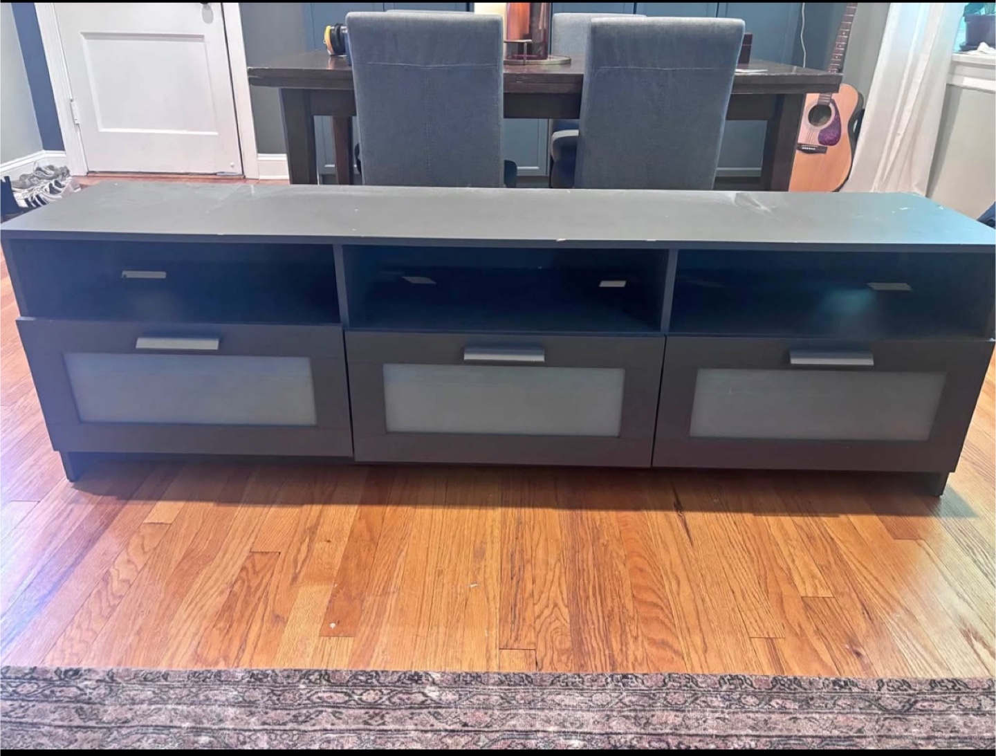 Grey TV Stand