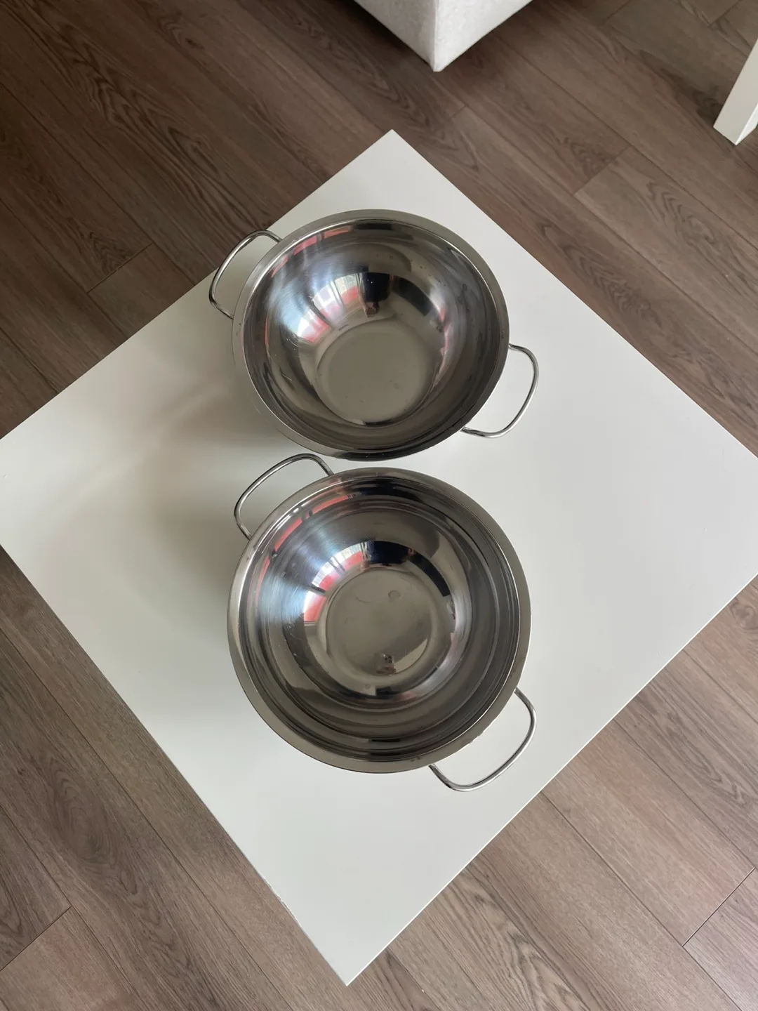IKEA Stainless Steel Bowls - Set of 2 thumbnail
