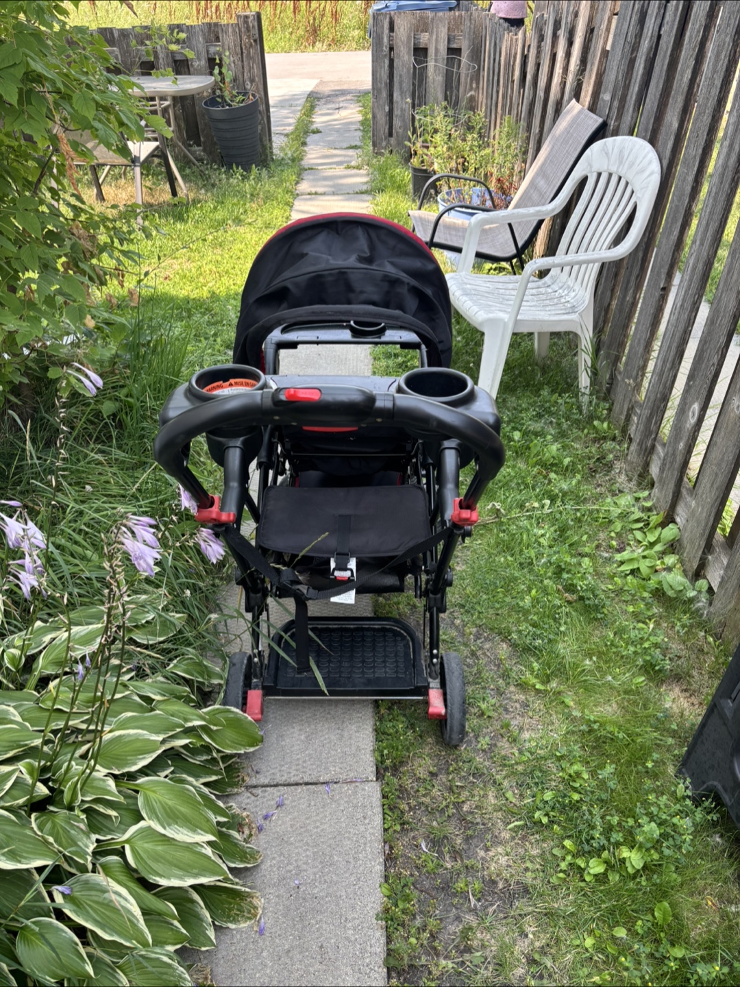 Sit and Stand stroller