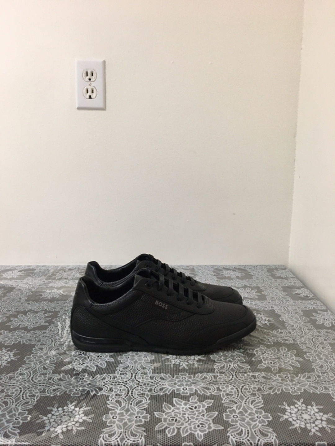 BOSS Black Leather Sneakers - photo 2