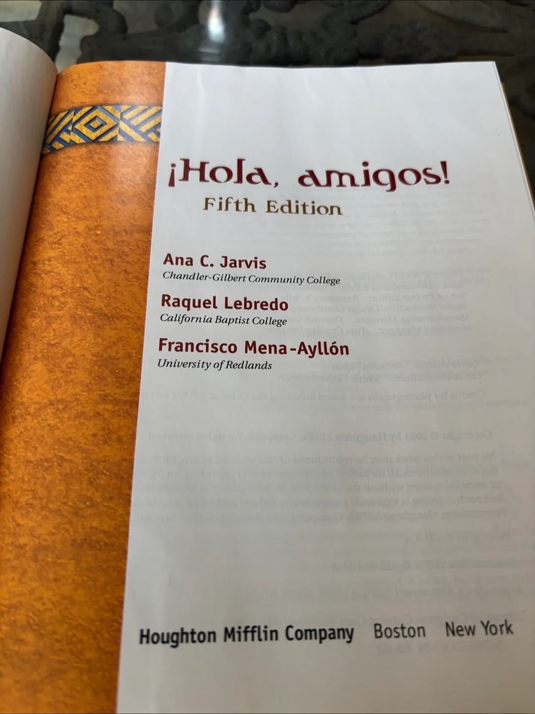 ¡Hola, amigos! Fifth Edition Spanish Textbook image indicator(2)