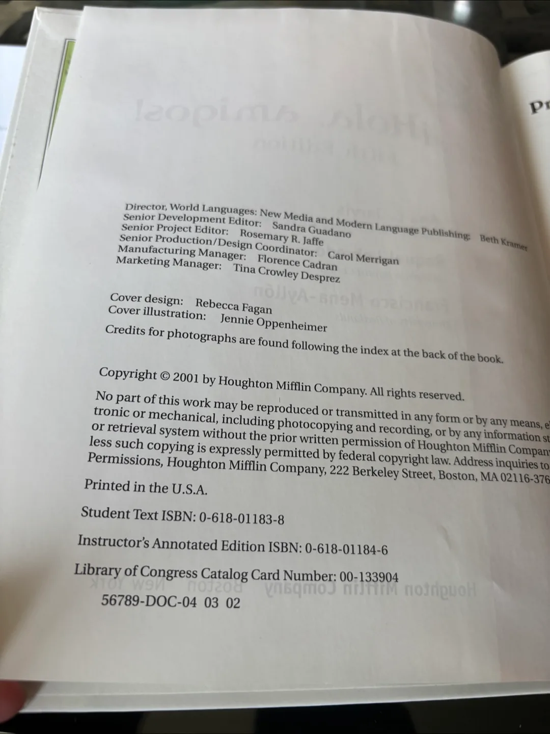 ¡Hola, amigos! Fifth Edition Spanish Textbook image indicator(3)