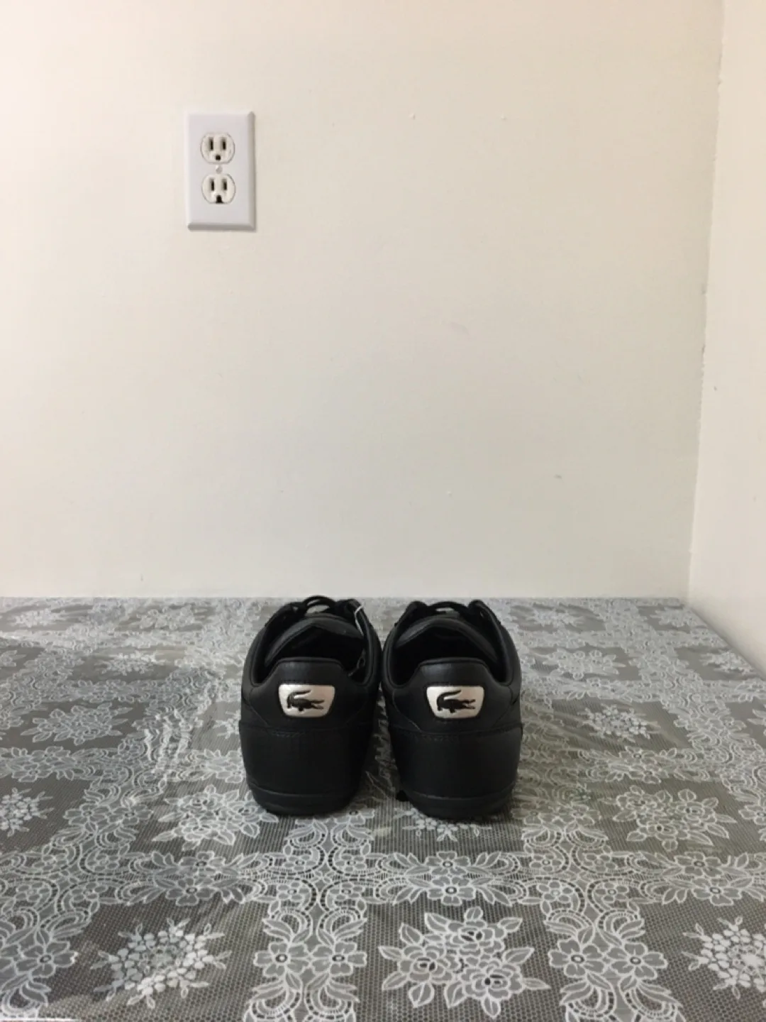 Lacoste Black Leather Sneakers image indicator(3)