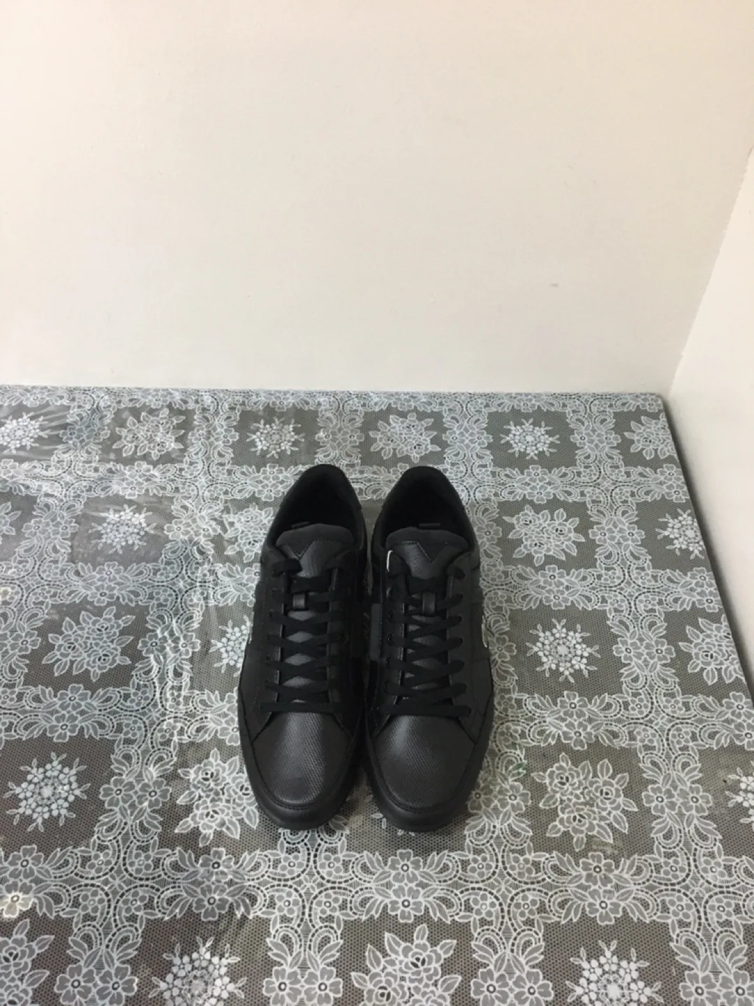 Lacoste Leather Sneakers - Black