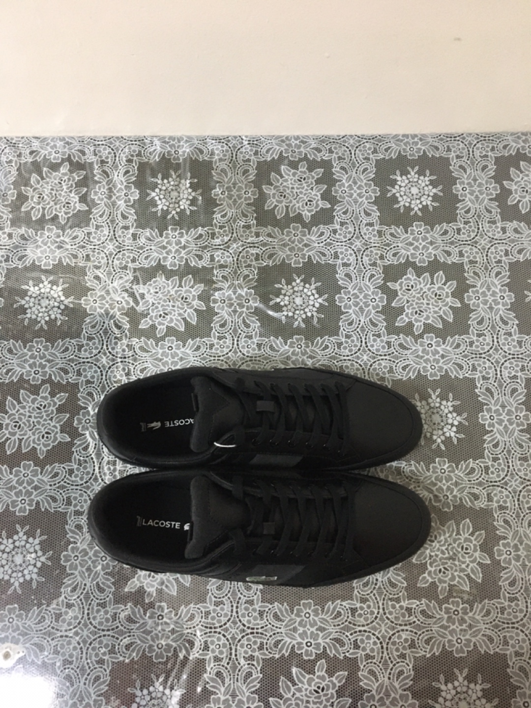 Lacoste Leather Sneakers - Black - photo 4