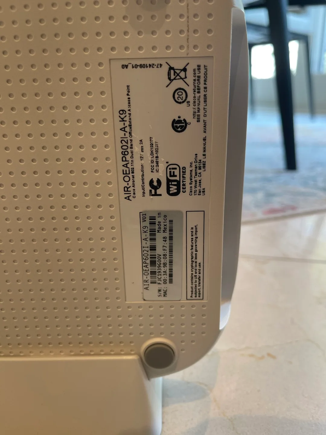 Cisco Aironet 6021 Wireless Access Point 🧡 image indicator(4)