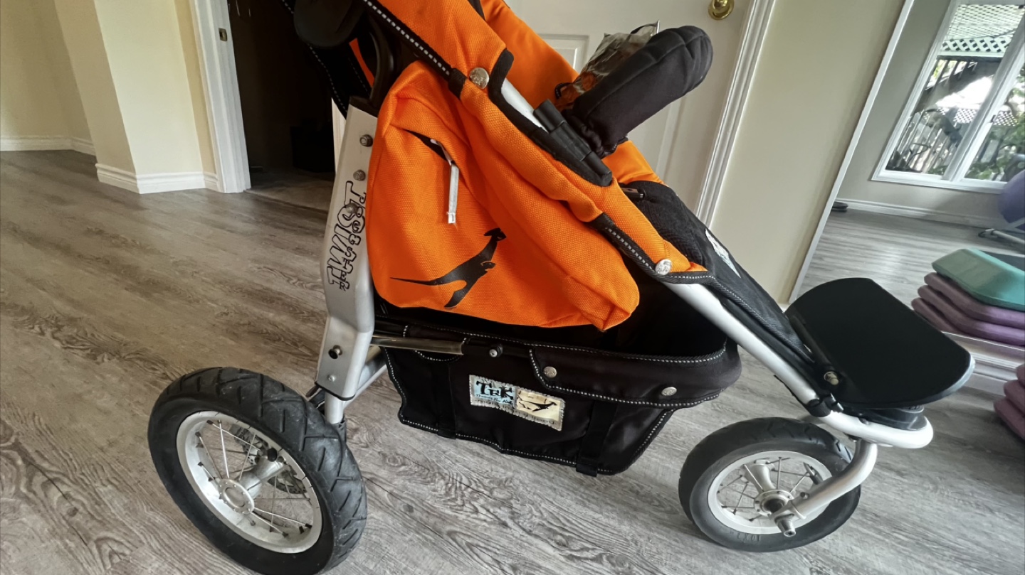 TK Twist Jogger Stroller - Orange & Black - photo 2