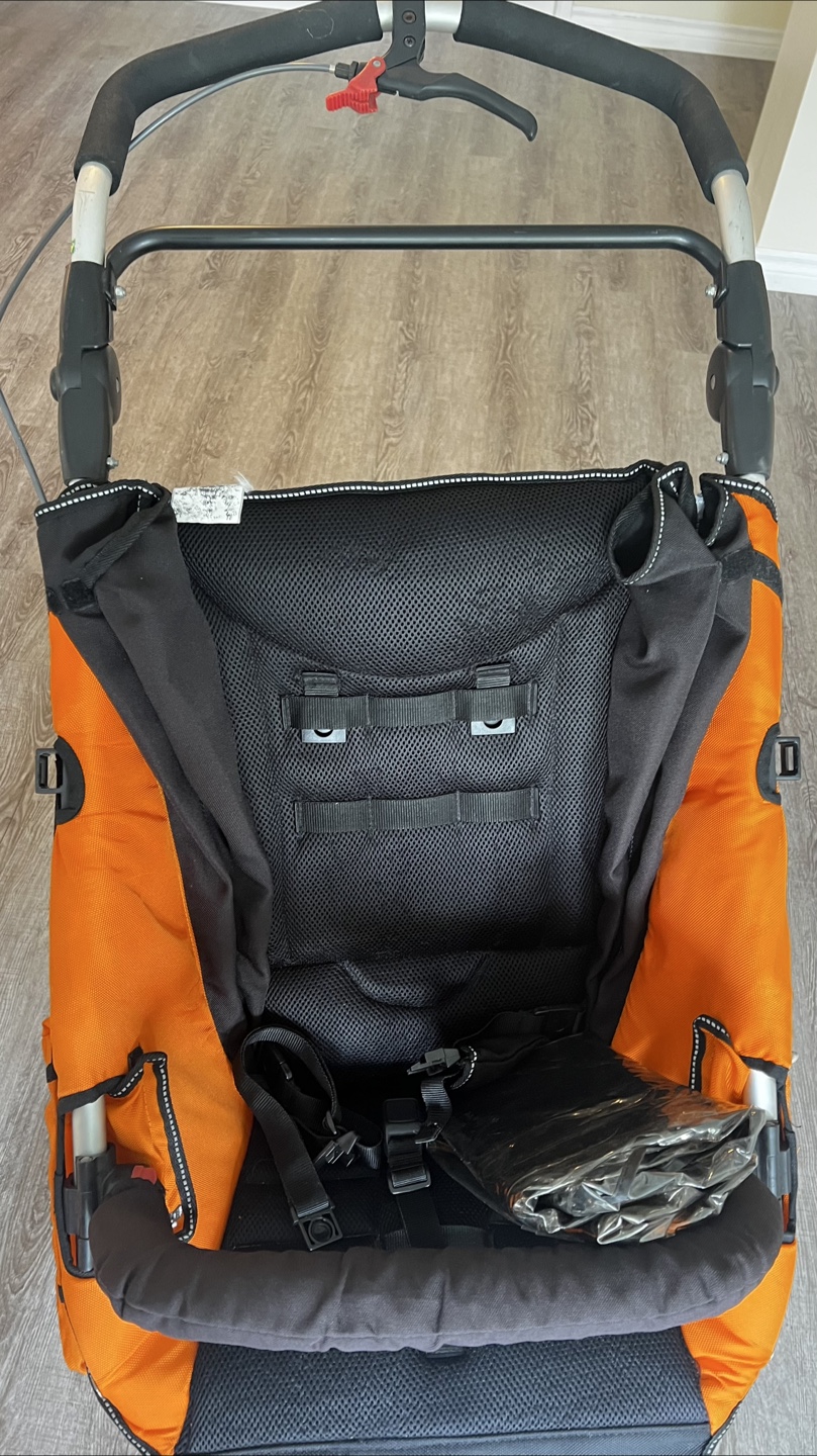 TK Twist Jogger Stroller - Orange & Black - photo 3