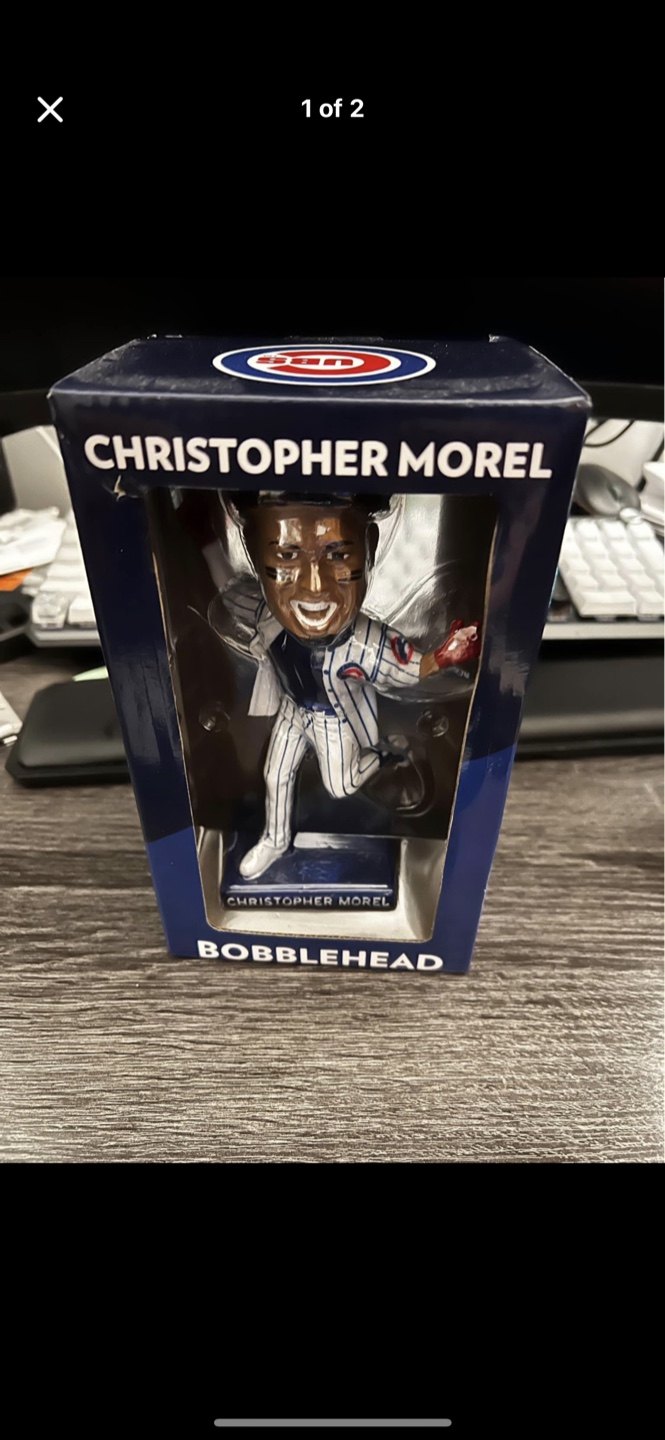 Chicago Cubs Christopher Morel Bobblehead