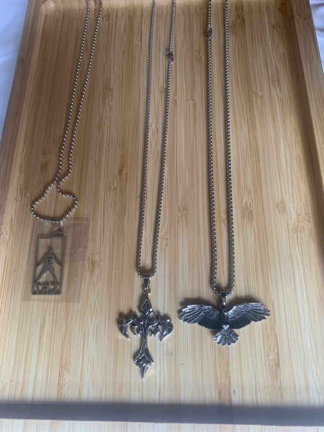 Necklace Pendants - Eagle, Cross, Ronaldo thumbnail