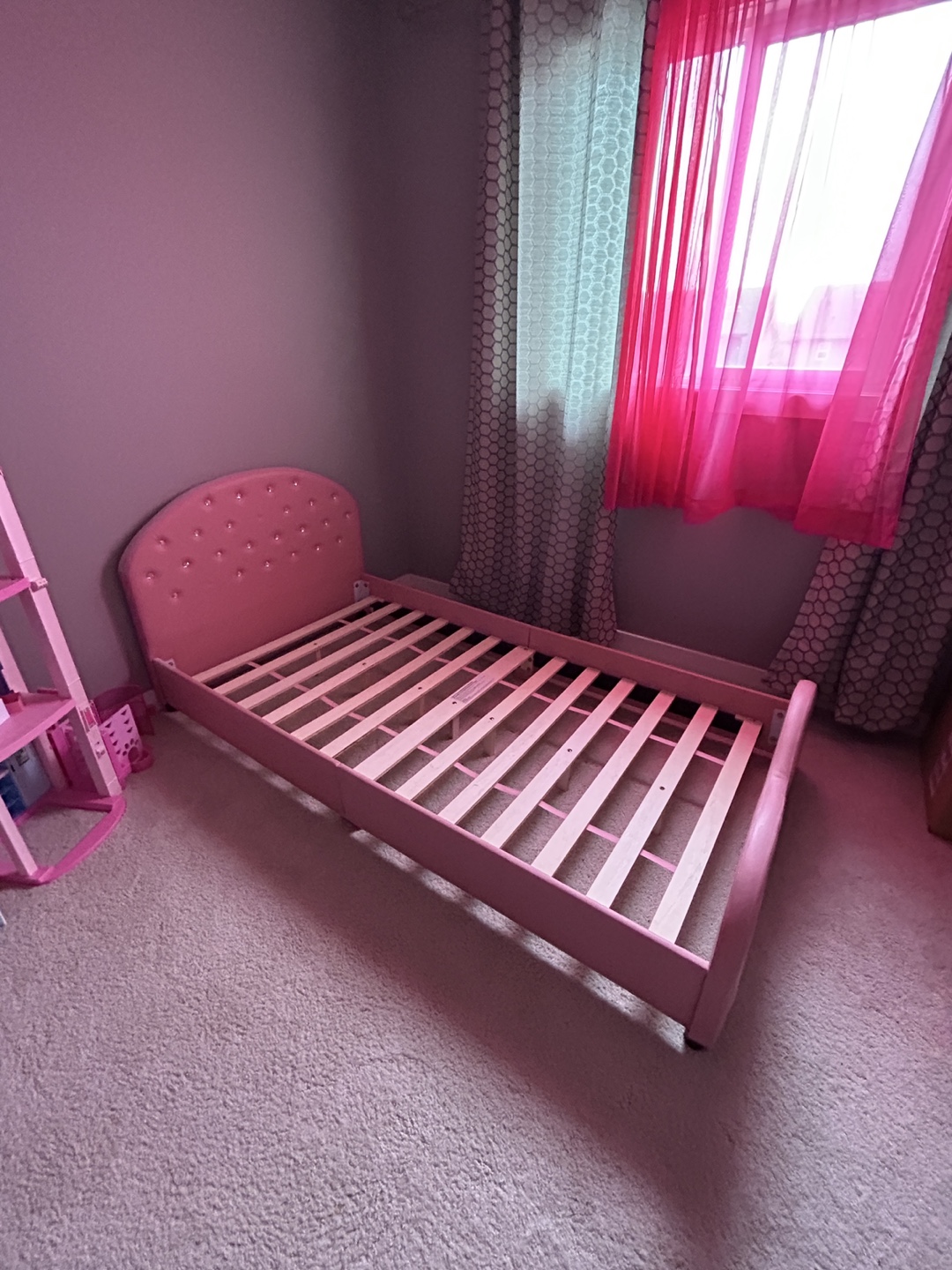 Pink Toddler Bed Frame